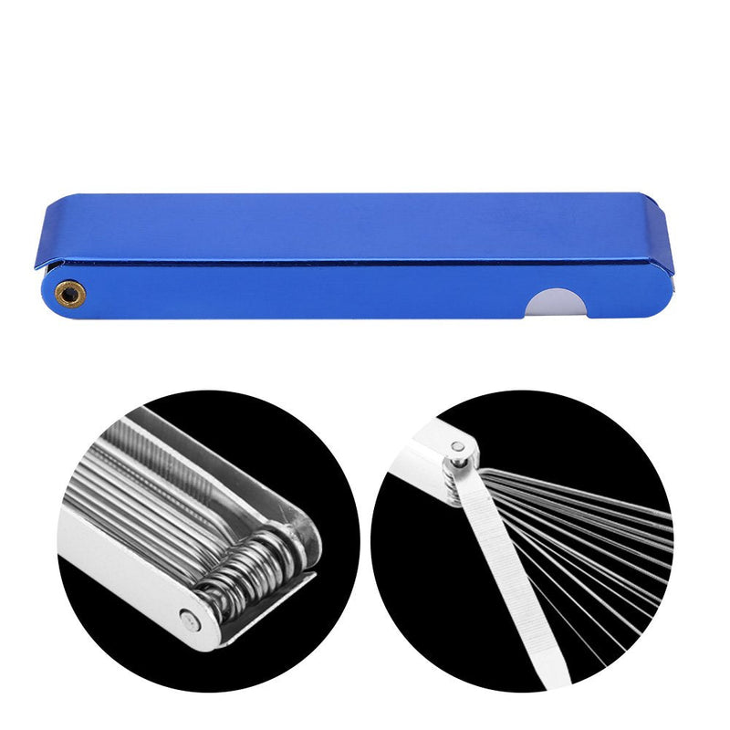 TOPINCN Burner Nozzle Cleaner Set, Jet Cleaner Kit for Cleaning Gas Welding Cutting Nozzle Tips with Storage Box, Motorcycle Carburettor, Burner Nozzle Tip Cleaner