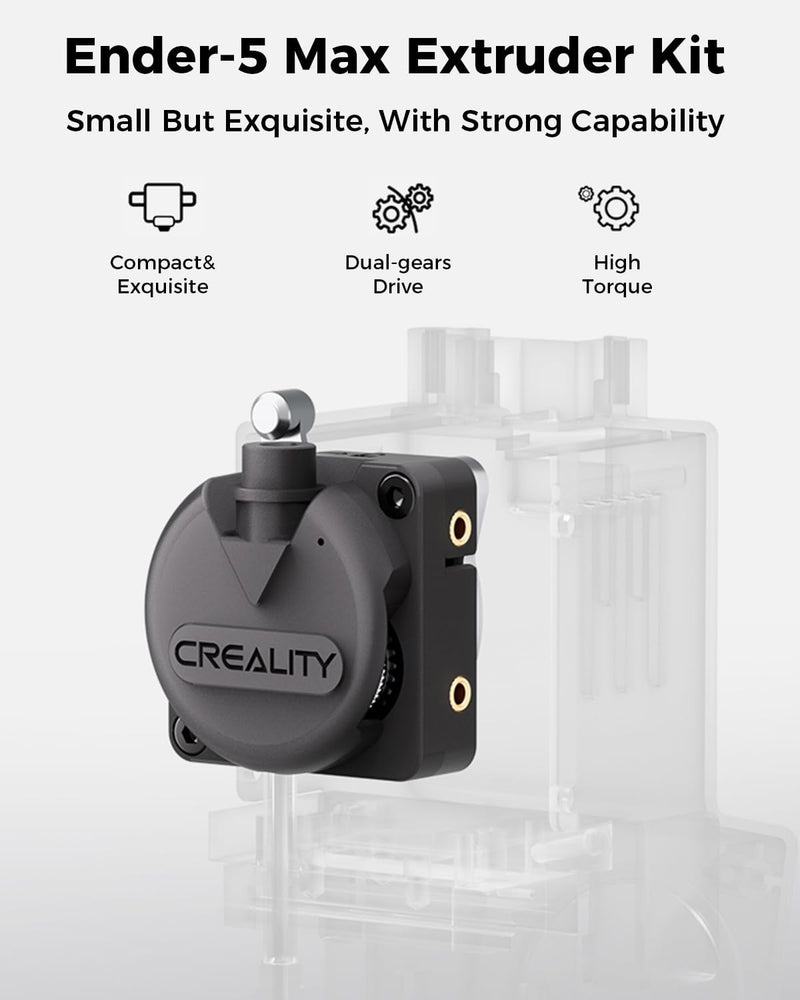 Creality Ender-5 Max Dual-Gear Extruder Kit - 80N High Torque, 6.25:1 Gear Ratio, Direct Replacement for Ender-5 Max 3D Printer (Official Upgrade Kit) 5 Max Extruder