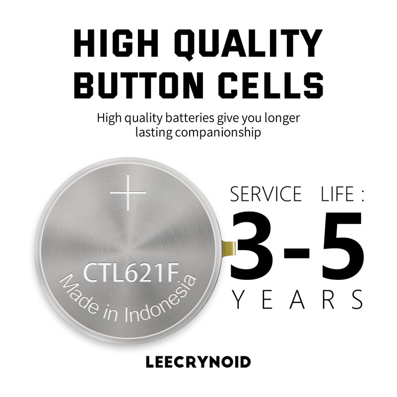 [Australia - AusPower] - 295-7530 Battery Replacement for Citizen Eco-Drive Watches Capacitor, CTL621F Sealed Capacitor Rechargeable Battery Compatible with 295-753/295-7530 H010 H018 H030 
