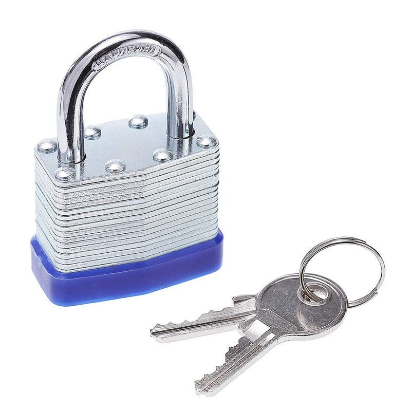 [Australia - AusPower] - Laminated Steel Key Lock, 1-9/16 in. Wide Body, 2 Padlocks Keyed Alike 1-9/16 in. 2 Pack 