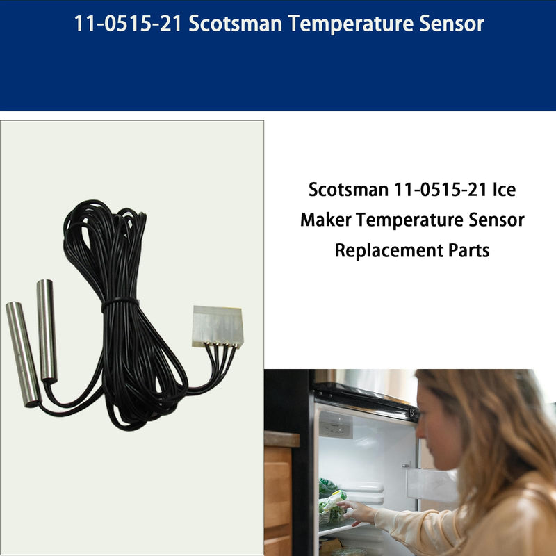 [Australia - AusPower] - 11-0515-21 Scotsman Temperature Sensor Set 11 0515 21 Replacement for Ice Makers is Applicable to The Replacement of 11051521 Ice Machine Probe 
