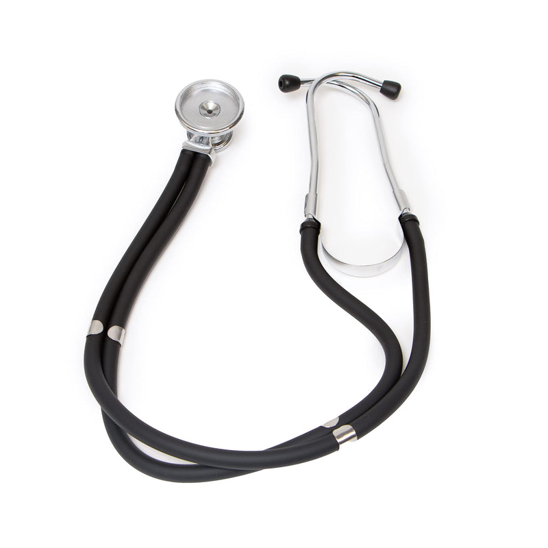 [Australia - AusPower] - Primacare DS-9181-BK Professional Aneroid Sphygmomanometer and Sprague Rappaport Stethoscope, Manual Blood Pressure Kit with Cuff and Carrying Case, Black 