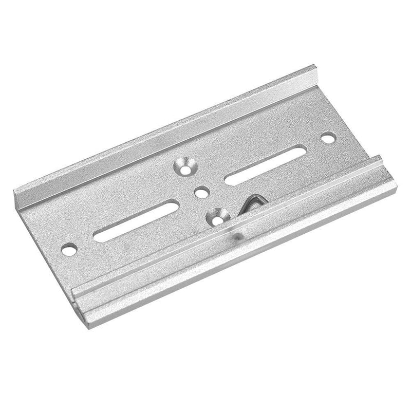 [Australia - AusPower] - YWBL-WH 35mm Aluminum Din Rail Fixed Clamp Fasten Clip for Mounting Relay(100mm frosted), Relay 