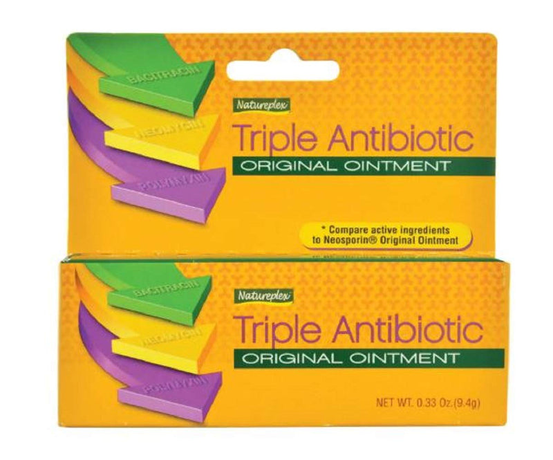 [Australia - AusPower] - Natureplex Triple Antibiotic Original Ointment 0.33 Ounce Tube 3 Pack 0.33 Ounce (Pack of 3) 