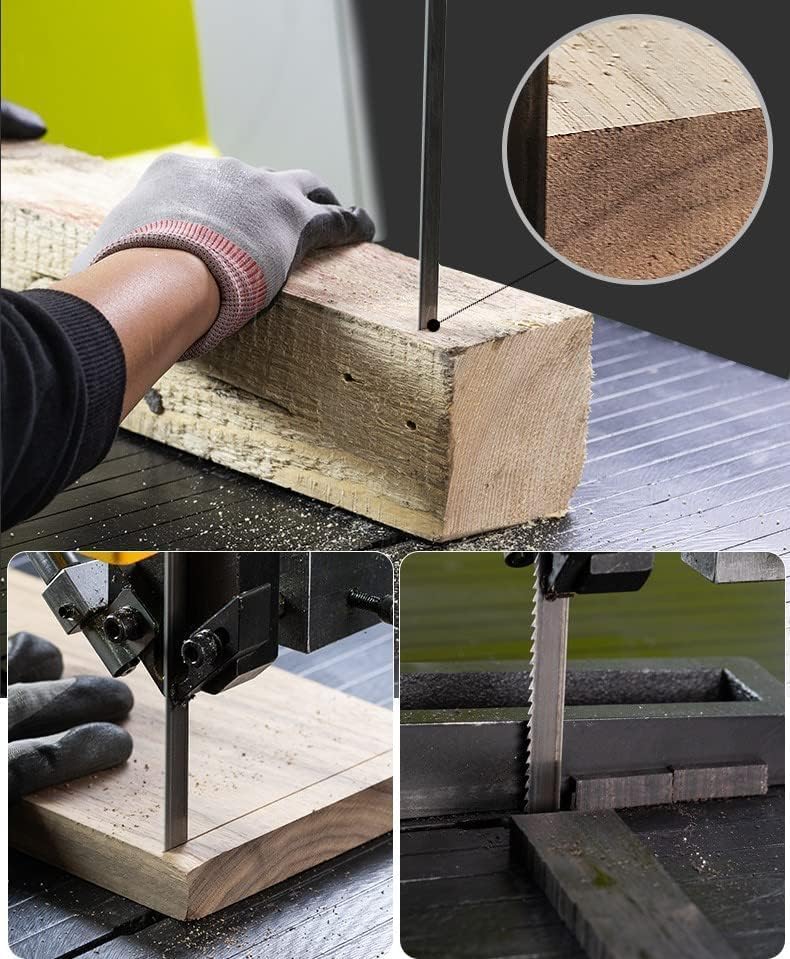 [Australia - AusPower] - Pack of 4 Saw Band Suitable for 8 Inch Band Saws 1400 x 8 x 0.5 mm, 6 Teeth / 25 mm 