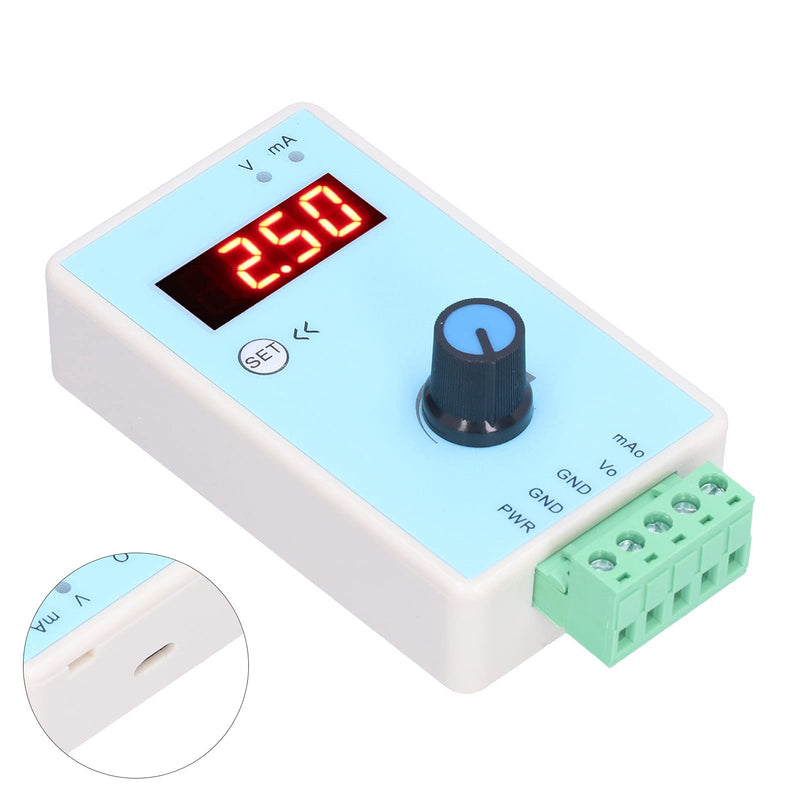 Digital Signal Generator, Function Generator Analogue Simulator 0-10V/2-10V 0-20mA/4-20mA, High Accuracy for Electronics Laboratory Production Teaching Research