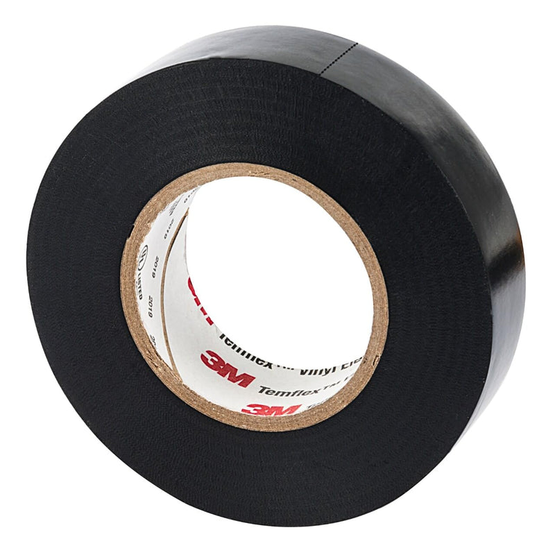 3M Temflex General-Purpose Vinyl Electrical Tape (1700), 3/4 in. x 60 ft., 7 Mil, Black, 10 Rolls 3/4 in x 60 ft (10 Rolls)