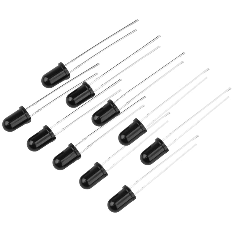 [Australia - AusPower] - 2 Sets 50Pcs LEDs Infrared Emitter and IR Receiver Diode 5mm 940nm Infrared Emission and Receiver Diode(100Pcs in Total)[Light Emitting diodes (LEDs)] 
