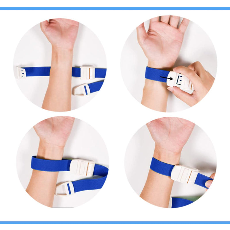 [Australia - AusPower] - 6-Pack Tourniquet Elastic First Aid Quick Release Medical Sport Emergency Tourniquet Buckle Band (6) 6 