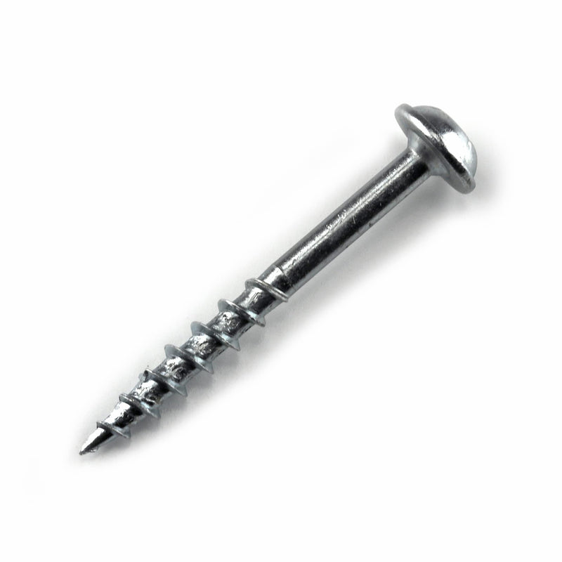 [Australia - AusPower] - Kreg SML-C150-100 Zinc Pocket Screws, 1 1/2-Inch, 8 Coarse Thread, Maxi-Loc Head (100 Count) 