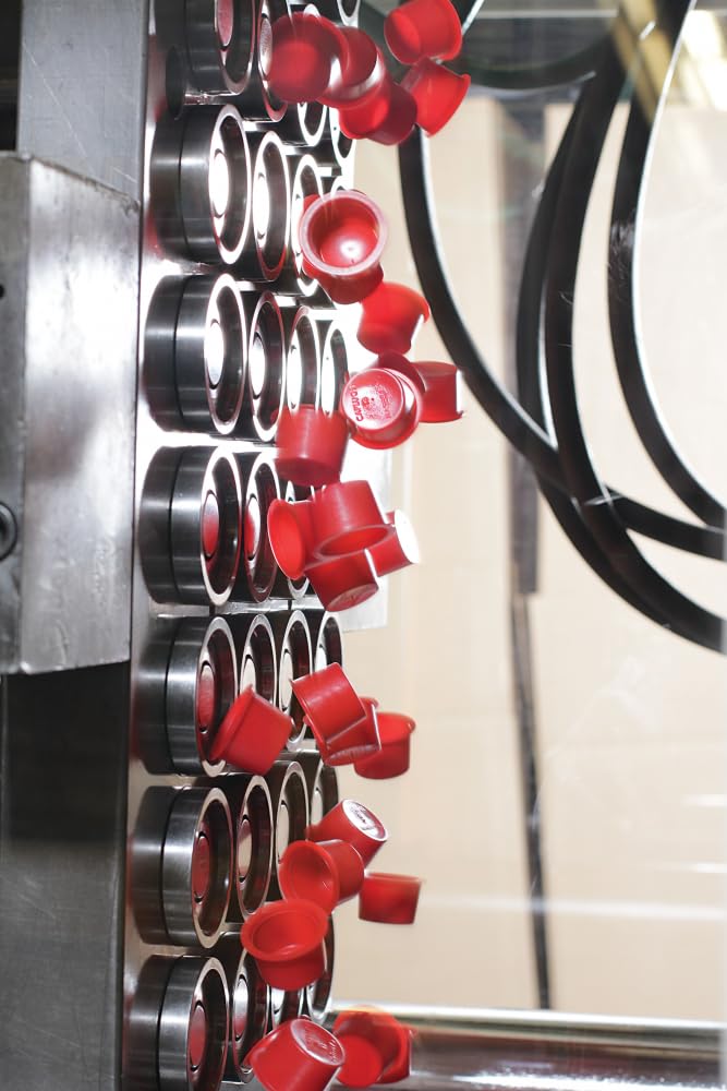 [Australia - AusPower] - Caplugs T-18X T Series – Plastic Tapered Cap and Plug, 40 Pack, Red LD-PE, Cap OD 1.568" x Plug ID 1.75" Protective Closures, Dust and Moisture Seals, MIL Spec, SAE Fittings, Hydraulic (99394308) 