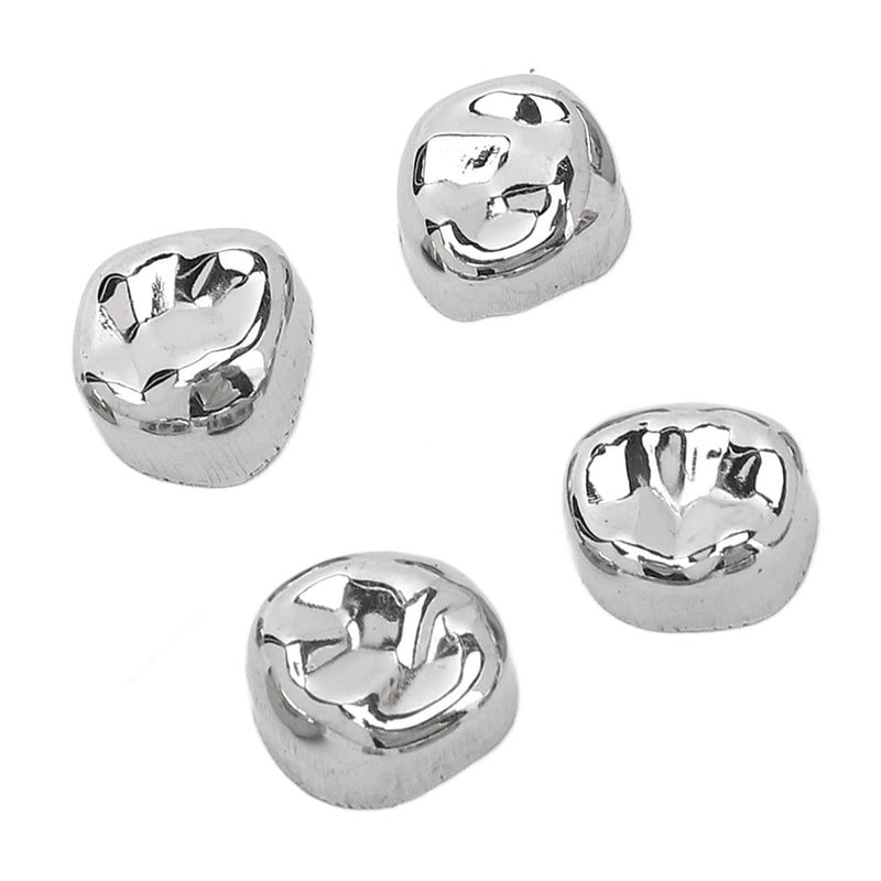 [Australia - AusPower] - Metal Dental Teeth Crown, Reduce Tooth Loss Rustproof Dental Molar Metal Crowns for Hospital 