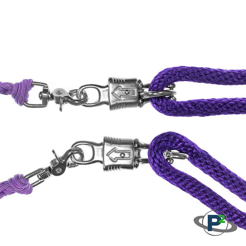 [Australia - AusPower] - Paracord Planet ½ inch Rigid Round Eye Panic Snap | 300 Pound Max Load | Home, Farm, Recreation, Marine Five Pack 