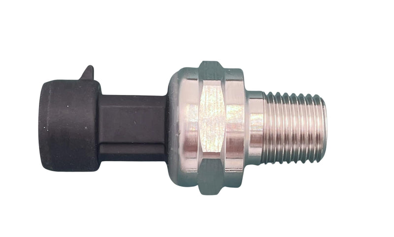 [Australia - AusPower] - 100 PSI Pressure Transducer Sensor 125C 1/8" NPT Stainless Steel for Oil Fuel Water Air 12 Month Warranty 