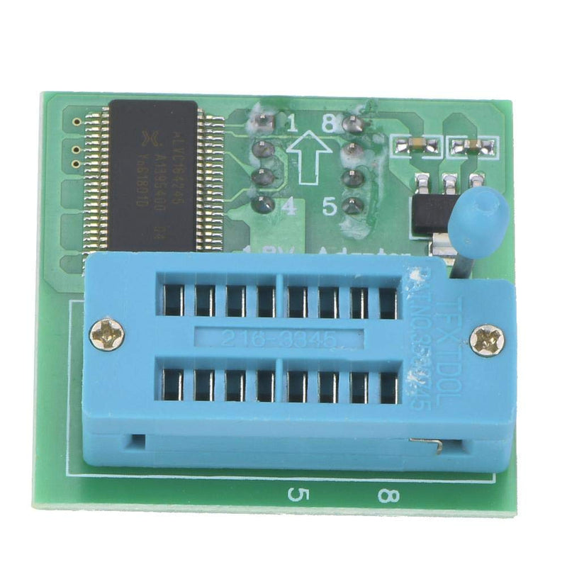 SPI Flash 1.8V Adapter for Phone Motherboard, Flash Programming Module SOP8 DIP8 W25 MX25 CH341 TL866CS Conversion Adapter Programming Module