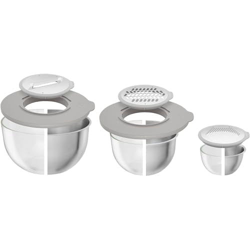 ZWILLING Fresh & Save BOWLS 5-pc Vacuum Bowl Accessory Set, Includes Lids and Pump Adapter, BPA-Free, Durable, Compatible with Glass and Stainless Steel Bowls