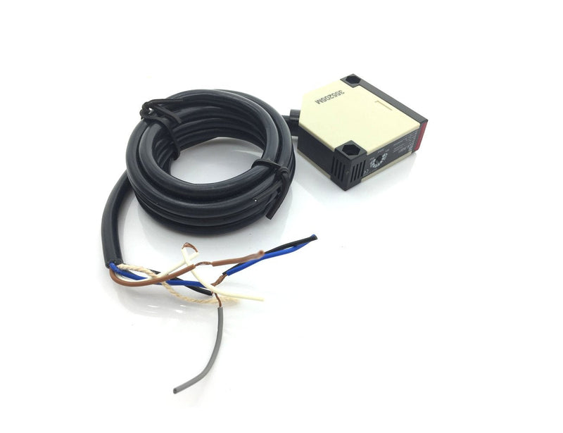 [Australia - AusPower] - YXQ E3JK-R4M2 DC 12-24V Retroreflective Photoelectric Beam Sensor Switch w/Reflector Panel Wall Mounted 