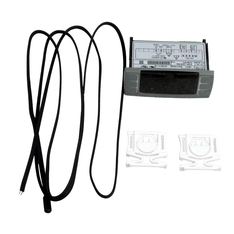 [Australia - AusPower] - XR02CX-4N1F1 Temperature Control with Temperature Sensor Probes 120V/Digital Thermostat Controller Off Cycle Defrost Compatible with Refrigerators-Freezers-Heating Appliances 
