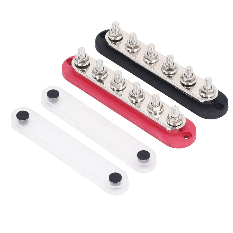 2pcs Terminal Busbar 300A 12-48V Busbar 300A 12-48V Power Distribution Blocks