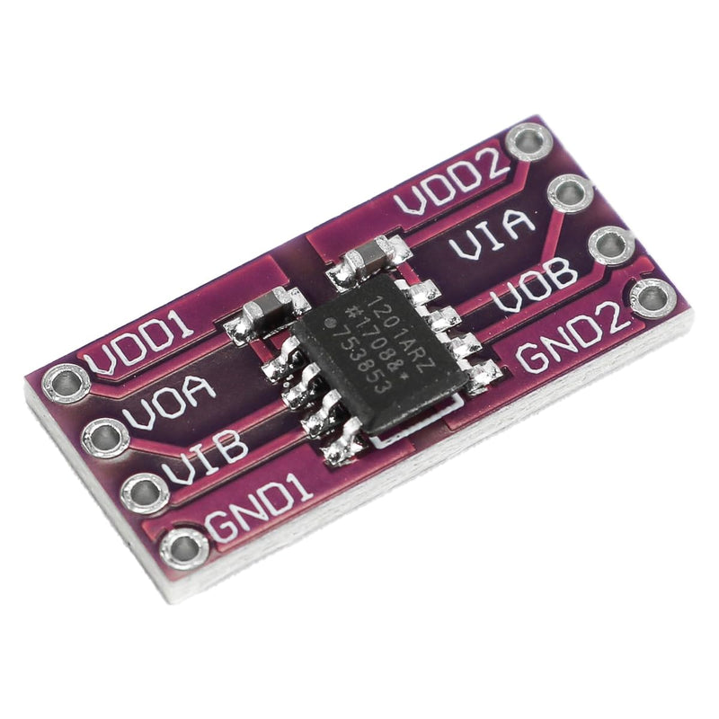4pcs ADUM1201 Dual Channel Digital Magnetic Isolator Serial Digital Isolator Module Magnetic Isolation SPI CAN Bus Transceiver Signal Isolation (Long)