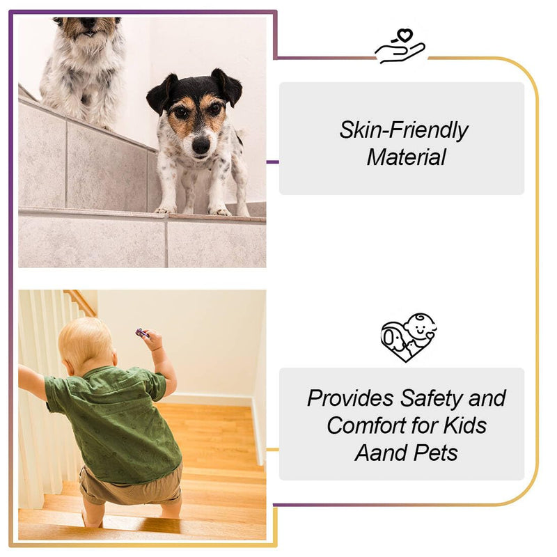 Anti-Slip Transparent Tape Anti Slip Stair Strips Waterproof Grip Tape for Stairs Non-Slip Traction Grip Tape for Wood Stairs, Bathtubs, Pool and Boats(2inch x30feet)