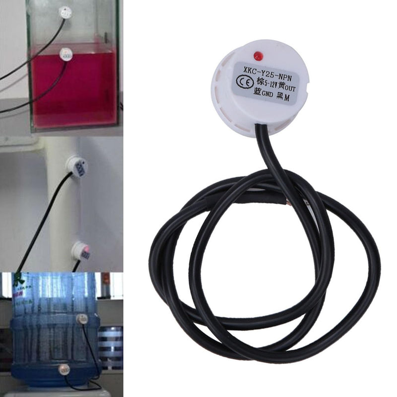Xkc-Y25-Npn Liquid Level Sensor Non-Contact Water Level Detector Npn 5-12V Output and Output Interface IP67 Capacitor