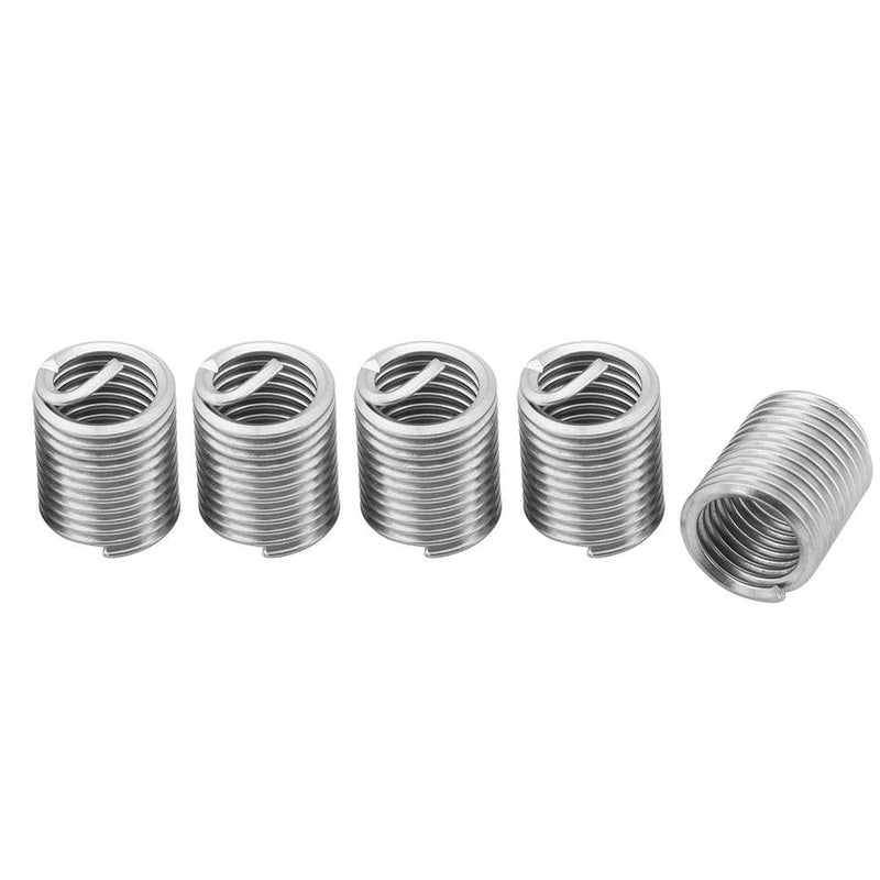[Australia - AusPower] - Wire Insert Thread, 60pcs Stainless Steel Wire Screw Sleeve Thread Repair Kit M3 M4 M5 M6 M8 M10 for Automotive Repairs 