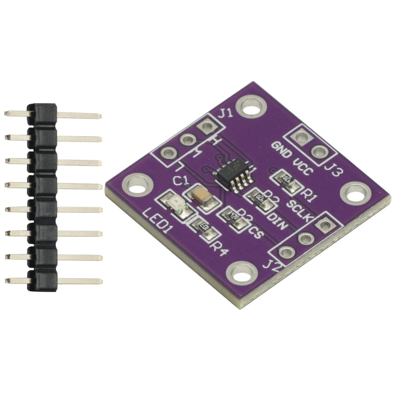 [Australia - AusPower] - 2.7V-5.5V TPL0501 Digital Potentiometer Module 100K Adjustable SPI Port Adjustment Bridge Balance Sensor 