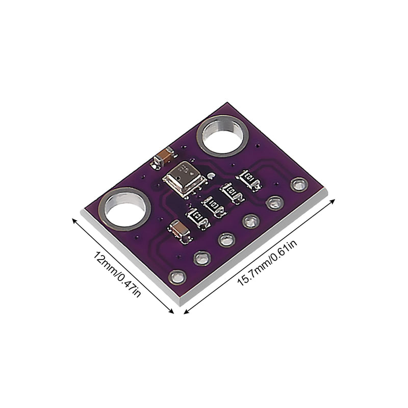 [Australia - AusPower] - 2PCS BME280 3.3V Temperature Humidity Sensor Atmospheric Barometric Pressure Sensor Module with IIC I2C Breakout Board 