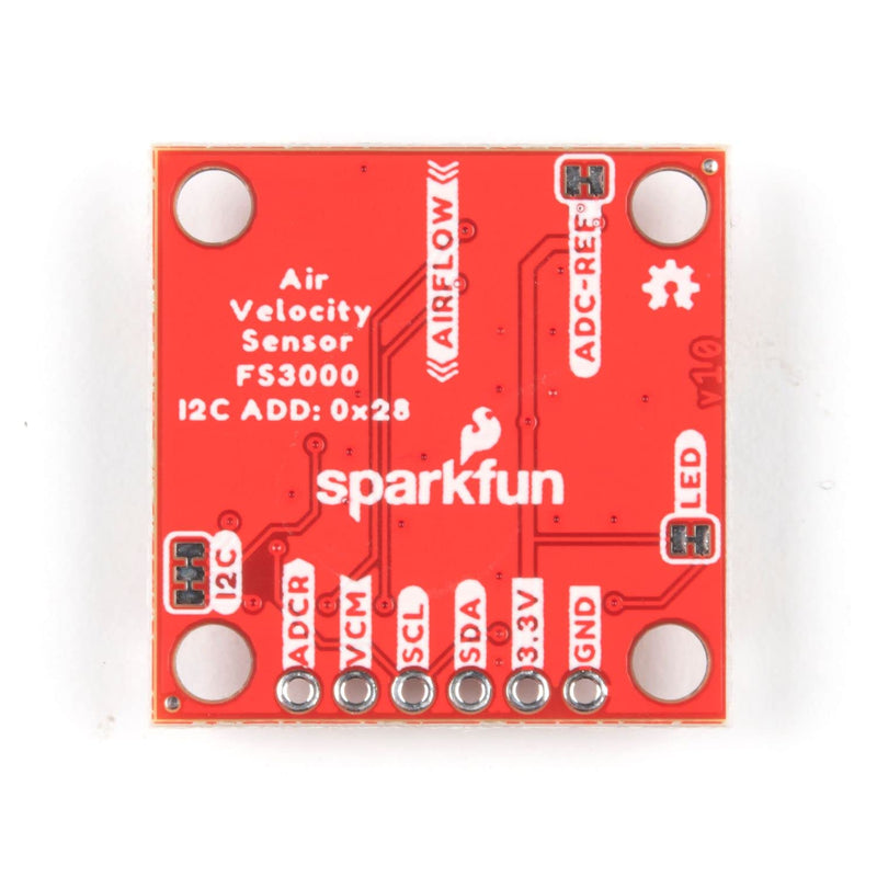 [Australia - AusPower] - SparkFun Air Velocity Sensor Breakout-FS3000-1005 (Qwiic)-Plug & Play Board with Qwiic Connect-Module Range of 0-7.2m/s (0-16.2mph)-MEMS Thermopile-Based Sensor Digital Output 12-bit Resolution 
