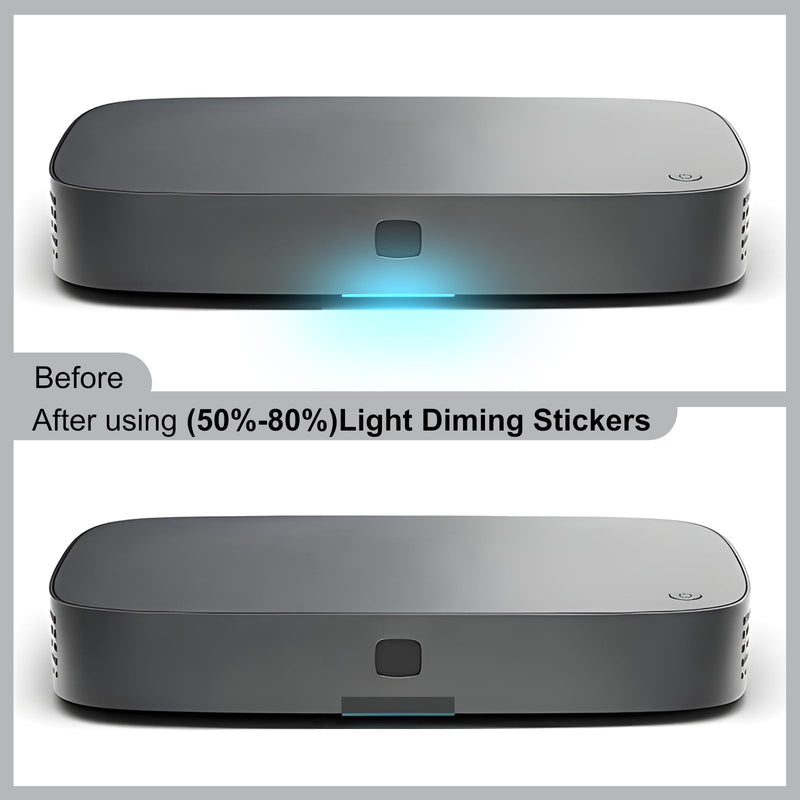 JIEHENG Light Dimming Tape 1.2 inch x 98 Feet, Light Dimming Tape for Electronics, Light Dimming 50% for Routers (50% Dimming) 50-80% Dimming