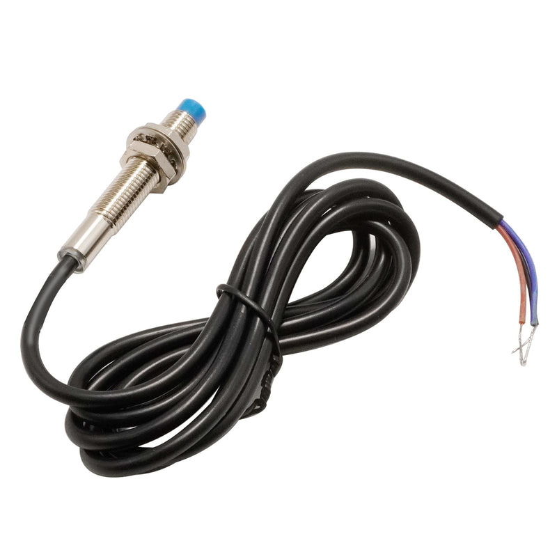 [Australia - AusPower] - 5Pcs NC Normally Close NPN Inductive Proximity Sensor Switch, M8 Detector 2mm DC6V-36V 3 Wire LJ8A3-2-Z/AX, Replace for Automotive Manufacturing Robotics 