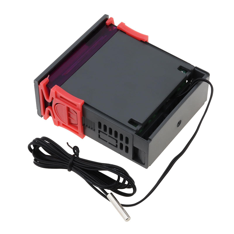 [Australia - AusPower] - STC-1000 Digital Temperature Controller DC 12V 10A Digital LED Temperature Controller with NTC Sensor Probe Heating Cooling Centigrade Thermostat 2 Relays Output 