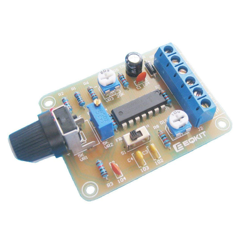 Hailege 2pcs ICL8038 Monolithic Function Signal Generator Module DIY Kit Sine Square Triangle ICL8038 Signal Generator DIY Suite for Students Electronics Learning Classes