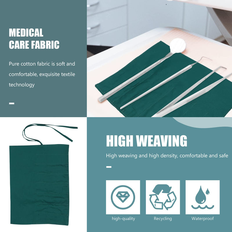 [Australia - AusPower] - Surgical Tool Bag Veterinary Instruments Holder Scissors Forceps Needle Organizer Medical Equipment Pouch 