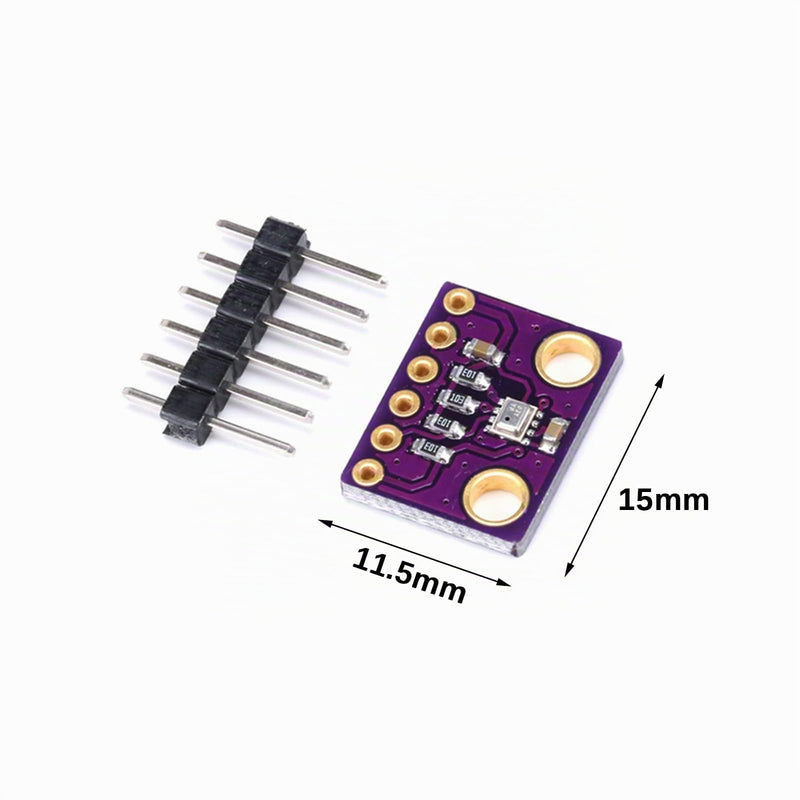 GY-BMPGERUI280 3.3V Air Pressure Pack of 8 | GY-BMPGERUI280-3.3 High Precision Air Pressure Sensor Module for Air Pressure Measurement Compatible