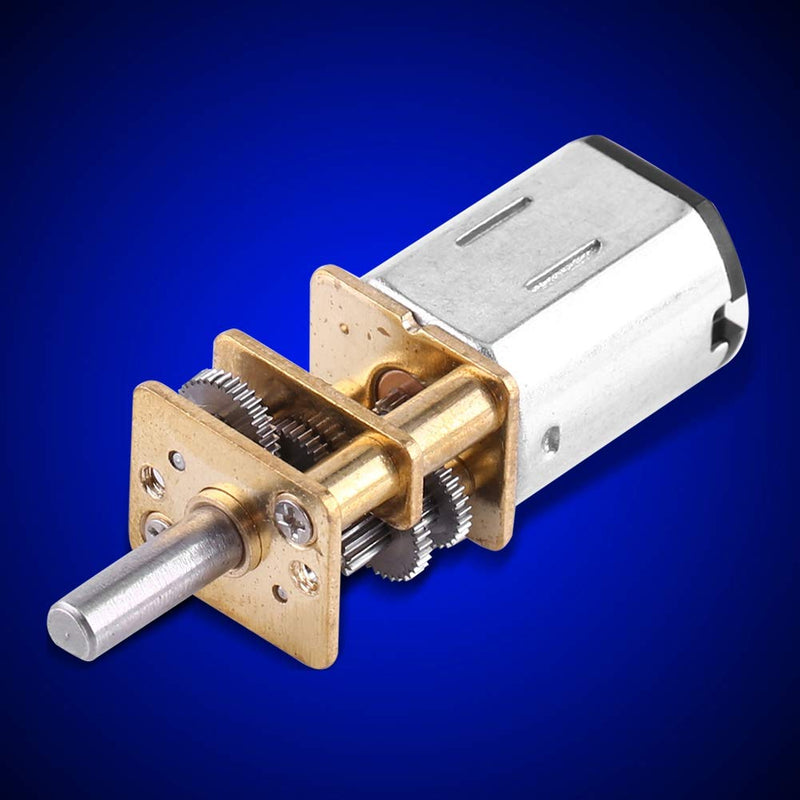 MAGT Gear Motor, DC 6V Electric Motor High Torque 1:1000 Reduction Motor DC Gear Electric Motor (6V 20RPM)