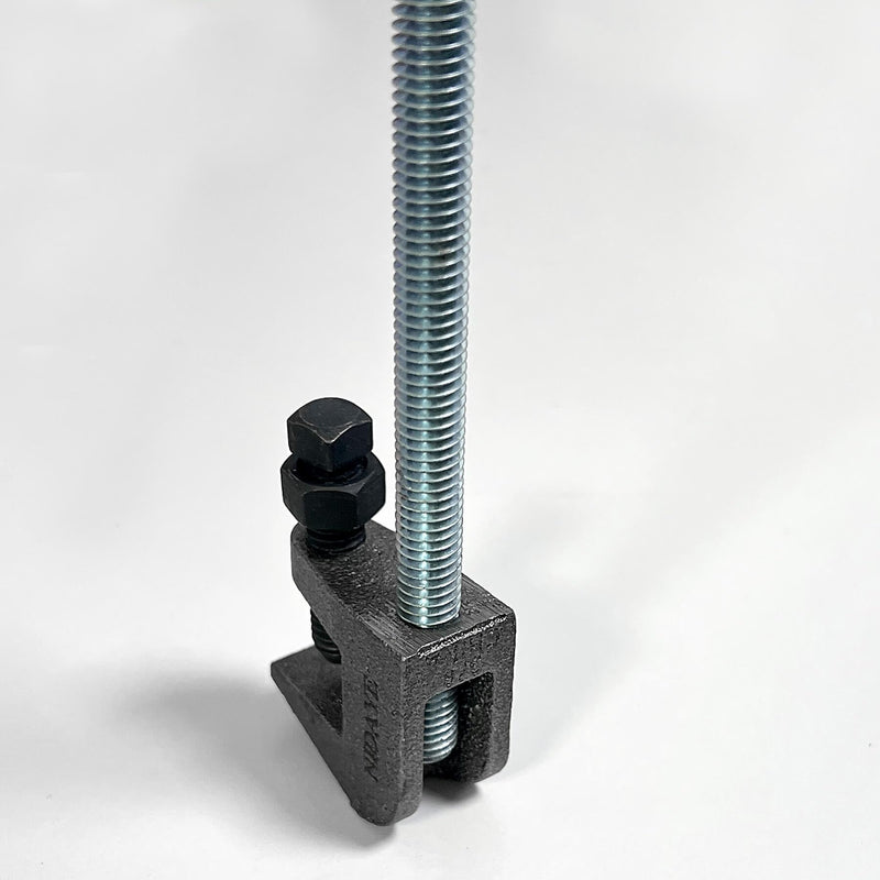 Fully Threaded Rod, Zinc Plated Finishing, 1/4" -20 Thread Size, 12" Length, Right Hand Threads