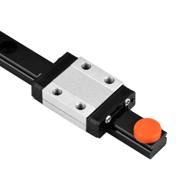 [Australia - AusPower] - 350mm MGN9 Linear Sliding Rail Guide with a MGN9C Carriage Block for 3D Printer and CNC Machine,Black (MGN9C, 350mm) 