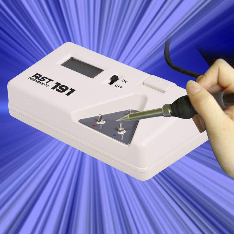 [Australia - AusPower] - Soldering Iron Temperature Meter, Digital Thermometer for Iron Tips, Measuring Range 0-600℃ 