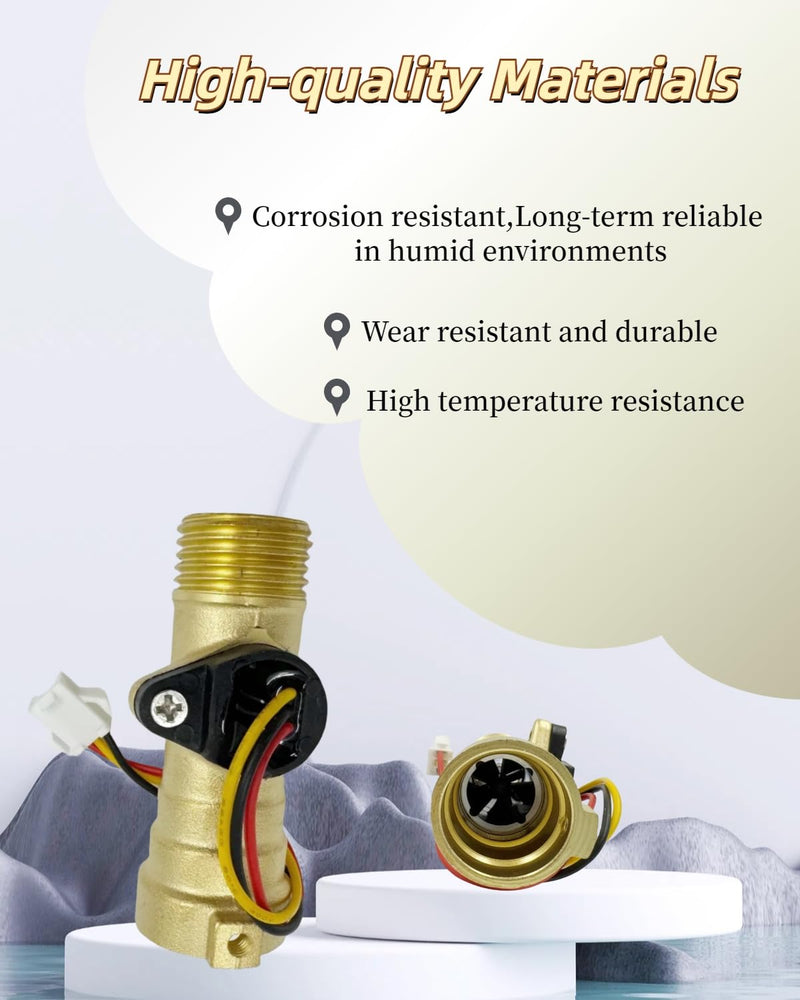 [Australia - AusPower] - 2022107584 Water Flow Sensor Fit for Girard GSWH-2 Tankless Water Heater Replace 2GWH-24 
