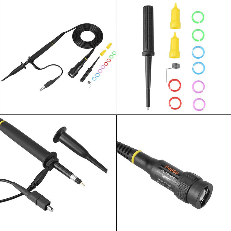 [Australia - AusPower] - P4060 High Voltage Differential Probe, Oscilloscope Probe, 2000V 60MHz 1:100 Oscilloscope Scope Probe 