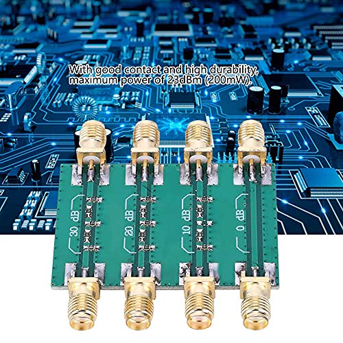 RF Fixed Attenuator DC-4.0GHz SMA Double Female Head Radio Frequency Fixed Attenuator Module Electronic Components 50Ω
