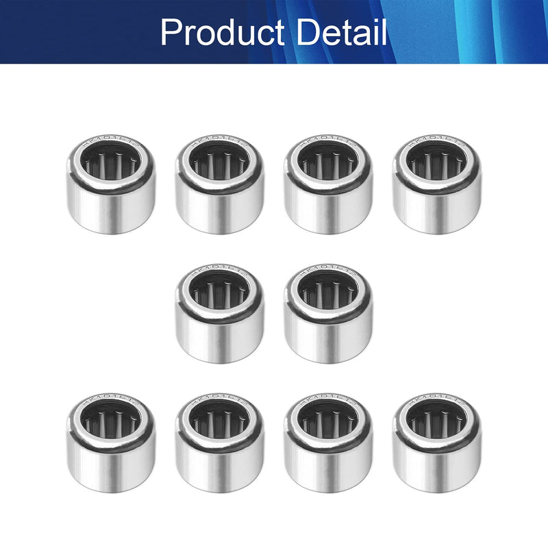 [Australia - AusPower] - Othmro Needle Roller Bearings, Two Way Bearing,10mm Bore 16mm OD 12mm Width 10pcs 