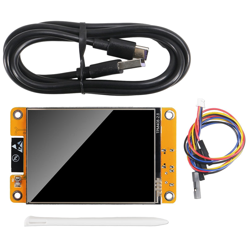AITRIP Pack of 2 ESP32 Display, ESP32 Development Board ESP32 Development Board WiFi Bluetooth 2.8 Inch 240 x 320 ESP32 Display TFT Module Touchscreen Compatible with Arduino
