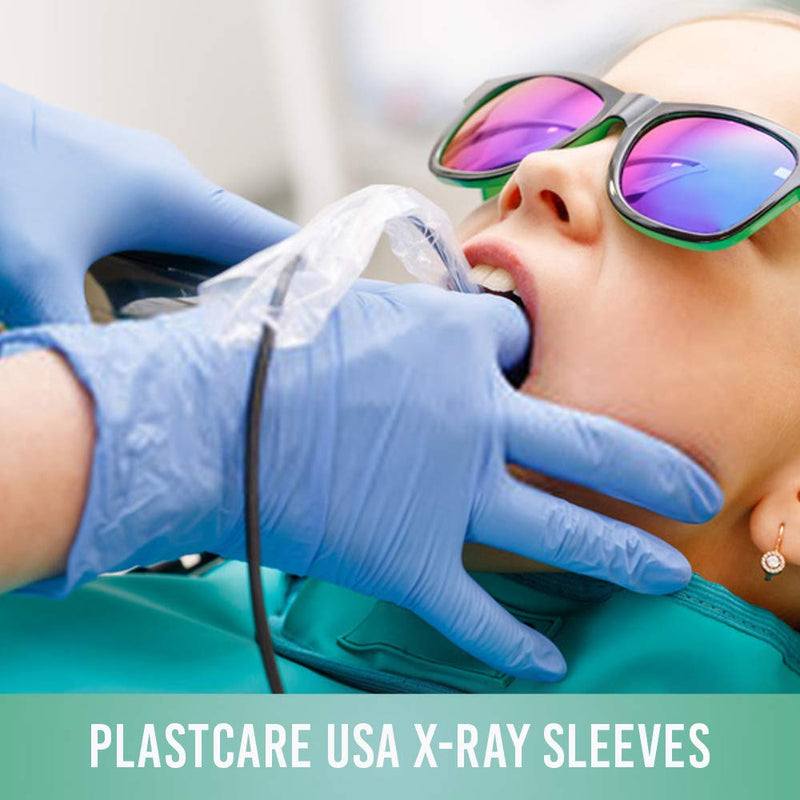 [Australia - AusPower] - Disposable Plastic Digital X-Ray Sensor Cover Barrier Sleeves (Box of 500) (8" x 1 3/8") by PlastCare USA 8" x 1 3/8" 