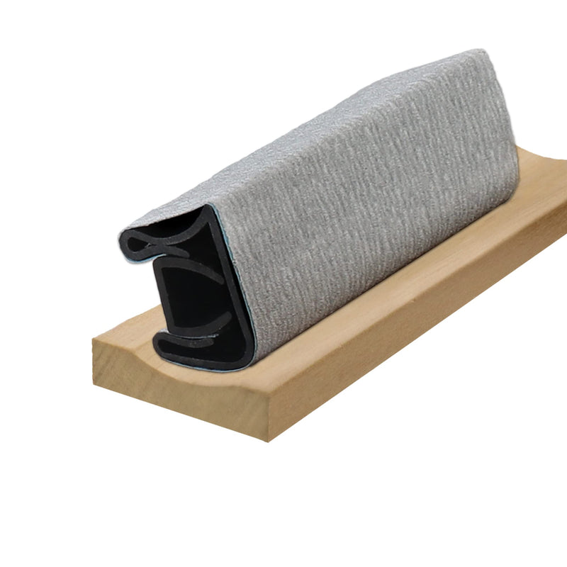 [Australia - AusPower] - Milescraft 1622 – Sand-It Multi-Surface Sanding Block. Sand Flat, Concave, Convex & Round Surfaces or Fit into Tight Spaces. Accepts any ¼ Sheet of Sand Paper. 150 Grit Sand Paper Included 