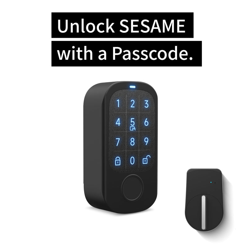 CANDY HOUSE Sesame Touch Pro, Smart Lock, Fingerprint, NFC Card, Passcord, Bluetooth Keyless Entry Door Lock for Front Door, Home, Airbnb, Vacation Rental 06. Sesame Touch Pro