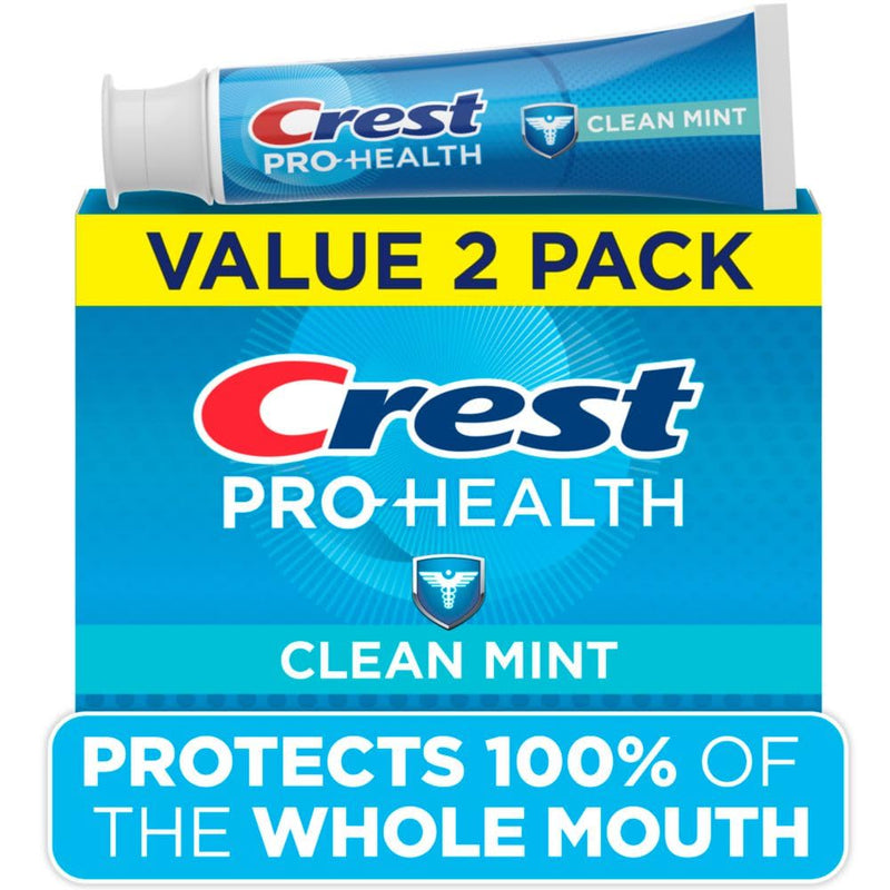 [Australia - AusPower] - Crest Pro-Health Clean Mint Toothpaste (4.3oz) Twin Pack 