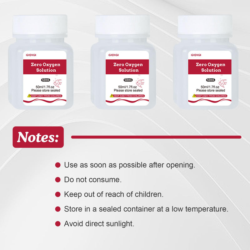 [Australia - AusPower] - Zero Oxygen Calibration Solution for Dissolved Oxygen Meters, 4 Bottles 50ml Zero-Oxygen DO Standard Solution, Applicable for All Brands of Dissolved Oxygen Testers 